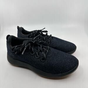 Allbirds Womens Merino Wool Runners US 7 Black Everyday Sneakers Running Shoes